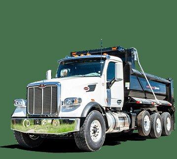 Professional dump truck services in Houston